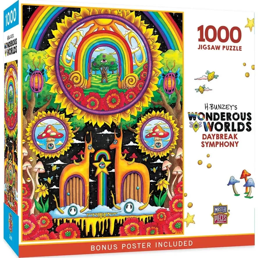 Daybreak Symphony Wonderous Worlds 1000 Piece Jigsaw Puzzle MasterPieces (ONLINE ORDER ONLY)