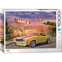 Daytona Yellow Zeta Camaro 1000 Piece Jigsaw Puzzle Eurographics (ONLINE ORDER ONLY)
