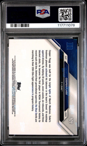 Graded 2024 Topps Bowman U Now Cooper Flagg #101 Rookie RC Basketball Card PSA 10 Gem Mint (ONLINE ORDER ONLY)