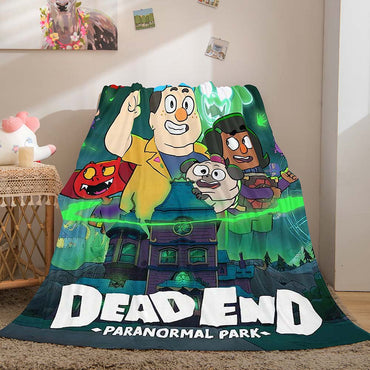 Dead End Paranormal Park Blanket Pattern Flannel Throw Room Decoration (Online Order Only)