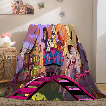 Dead End Paranormal Park Blanket Pattern Flannel Throw Room Decoration (Online Order Only)