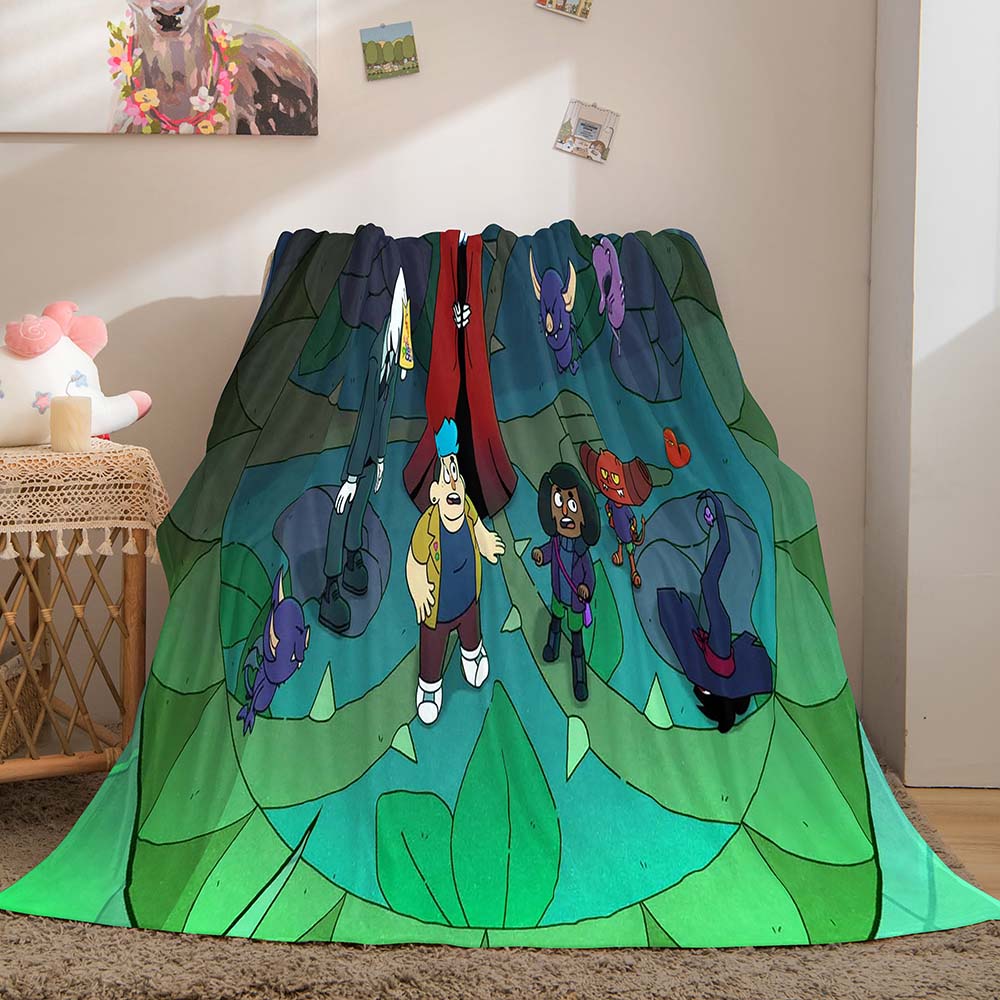 Dead End Paranormal Park Blanket Pattern Flannel Throw Room Decoration (Online Order Only)