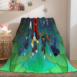 Dead End Paranormal Park Blanket Pattern Flannel Throw Room Decoration (Online Order Only)