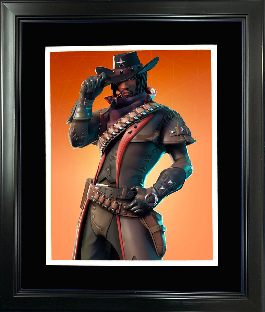 Framed Deadfire Legendary Fortnite Skin 11"x14" Video Game Photo (ONLINE ORDER ONLY)