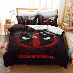 Deadpool 2 Cosplay Bedding Set Quilt Cover Without Filler (Online Order Only)