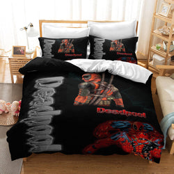 Deadpool 2 Cosplay Bedding Set Quilt Cover Without Filler (Online Order Only)