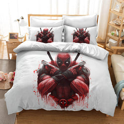 Deadpool 2 Cosplay Bedding Set Quilt Cover Without Filler (Online Order Only)