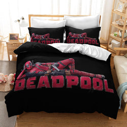 Deadpool 2 Cosplay Bedding Set Quilt Cover Without Filler (Online Order Only)