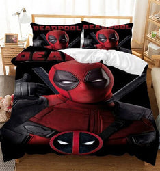 Deadpool 2 Cosplay Bedding Set Quilt Cover Without Filler (Online Order Only)