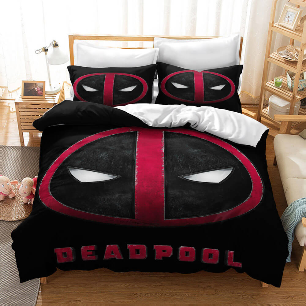 Deadpool 2 Cosplay Bedding Set Quilt Cover Without Filler (Online Order Only)