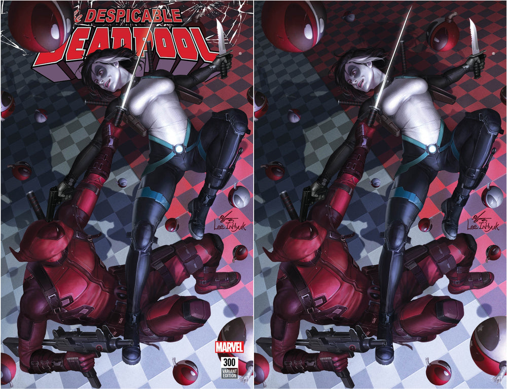 Despicable Deadpool 300 Marvel In-Hyuk Lee Variant Golden Apple Comics (ONLINE ORDER ONLY)