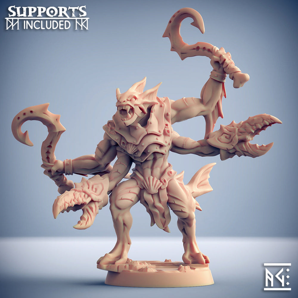 3D Printed Artisan Guild Death-Tide Jurakins Set Death-Tide Jurakin 28mm 32mm (Online Only)