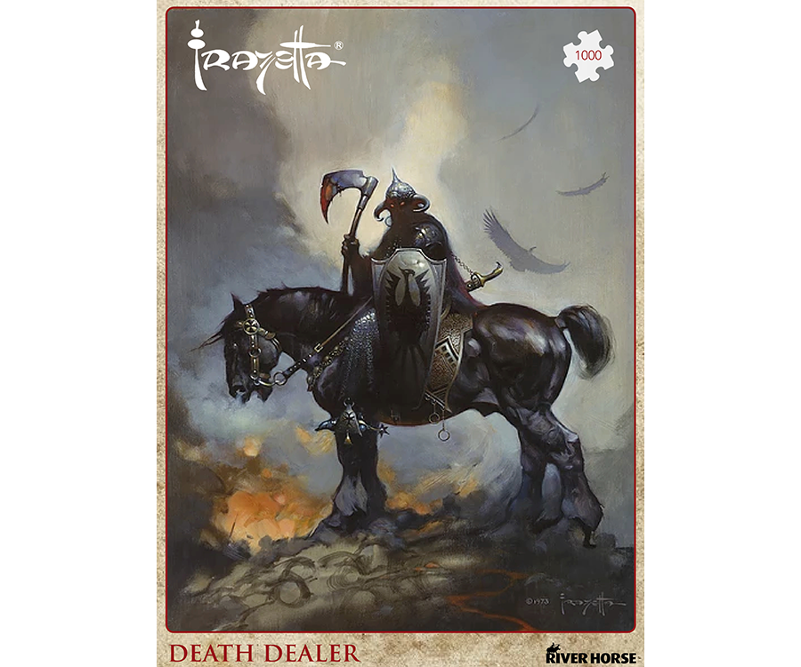Puzzle: Frazetta Puzzle -Death Dealer (ONLINE ORDER ONLY)