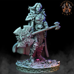 3D Printed Archvillain Games Deathcrowns The Deathknight Order 28 32mm D&D (Online Only)