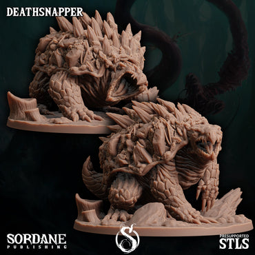 3D Printed Sordane Publishing Deathsnapper 28 32mm D&D (Online Only)