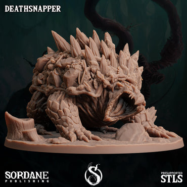 3D Printed Sordane Publishing Deathsnapper 28 32mm D&D (Online Only)
