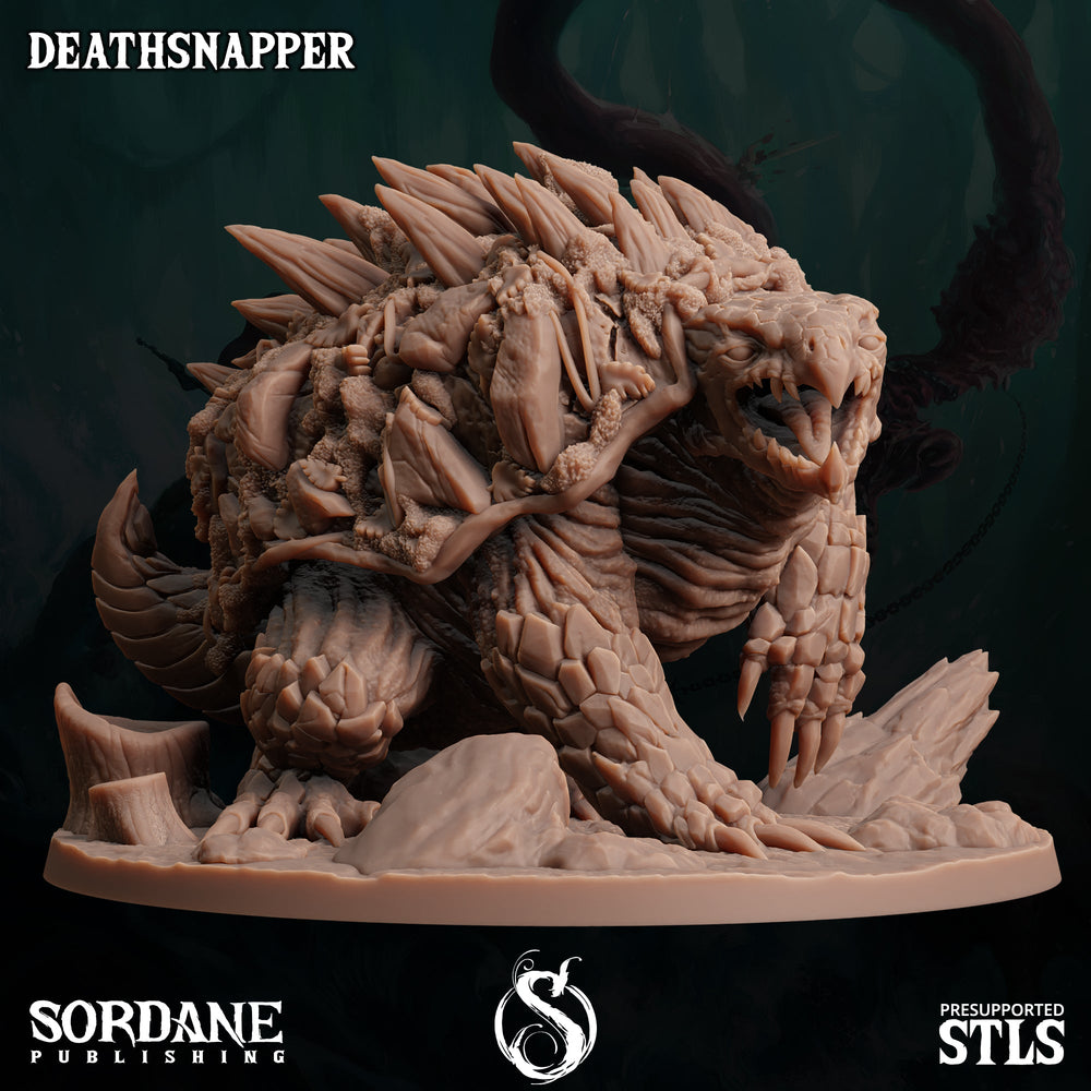 3D Printed Sordane Publishing Deathsnapper 28 32mm D&D (Online Only)