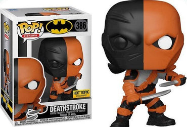 Funko DC Comics Batman Pop! Heroes Deathstroke Vinyl Figure Hot Topic Exclusive (ONLINE ORDER ONLY)
