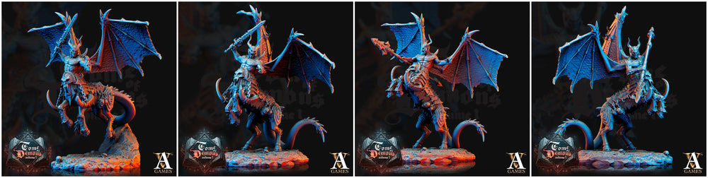 3D Printed Archvillain Games Tome of Demons Vol. 1 - Decataurs 28mm 32mm D&D (Online Only)
