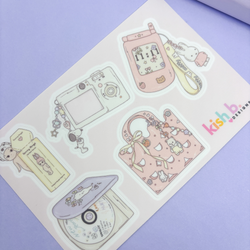 I'm Just A Girl | Vinyl| Waterproof| Sticker Sheet (ONLINE ORDER ONLY)