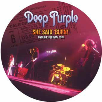 She Said 'Burn!' (Picture Disc) [Import] [Vinyl] (ONLINE ORDER ONLY)