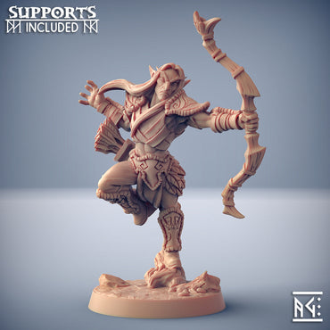 3D Printed Artisan Guild Deepwood Alfar Deepwood Alfar Set 28mm 32mm (Online Only)