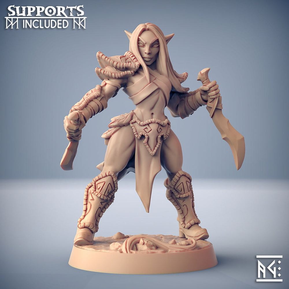 3D Printed Artisan Guild Deepwood Alfar Deepwood Alfar Set 28mm 32mm (Online Only)