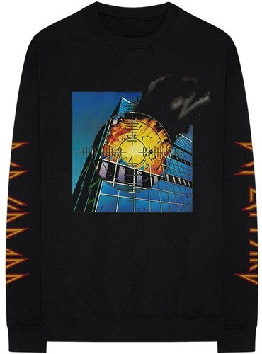 Pyromania Black Unisex Long Sleeve T-shirt Large [T-Shirt] (ONLINE ORDER ONLY)