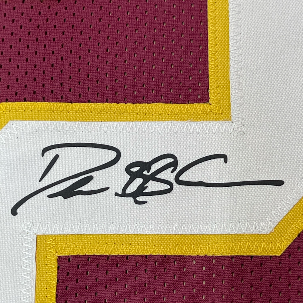 Framed Facsimile Autographed Deion Sanders 35x39 Florida State Maroon Reprint Laser Auto College Football Jersey (ONLINE ORDER ONLY)