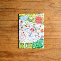 Déjeuner Au Soleil (Lunch in the Sun) 99 Piece Mini Jigsaw Puzzle Trevell (ONLINE ORDER ONLY)