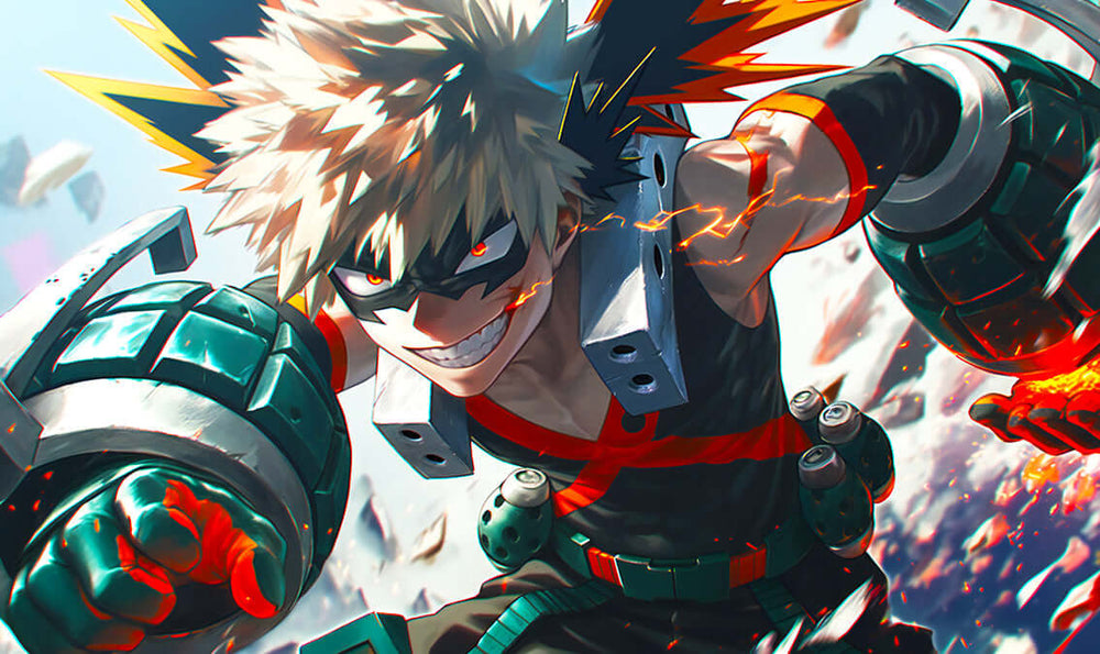 Deku Charging In - MHA Digital Download: Unleash One's POWER💥 #MHA #Deku (ONLINE ORDER ONLY)
