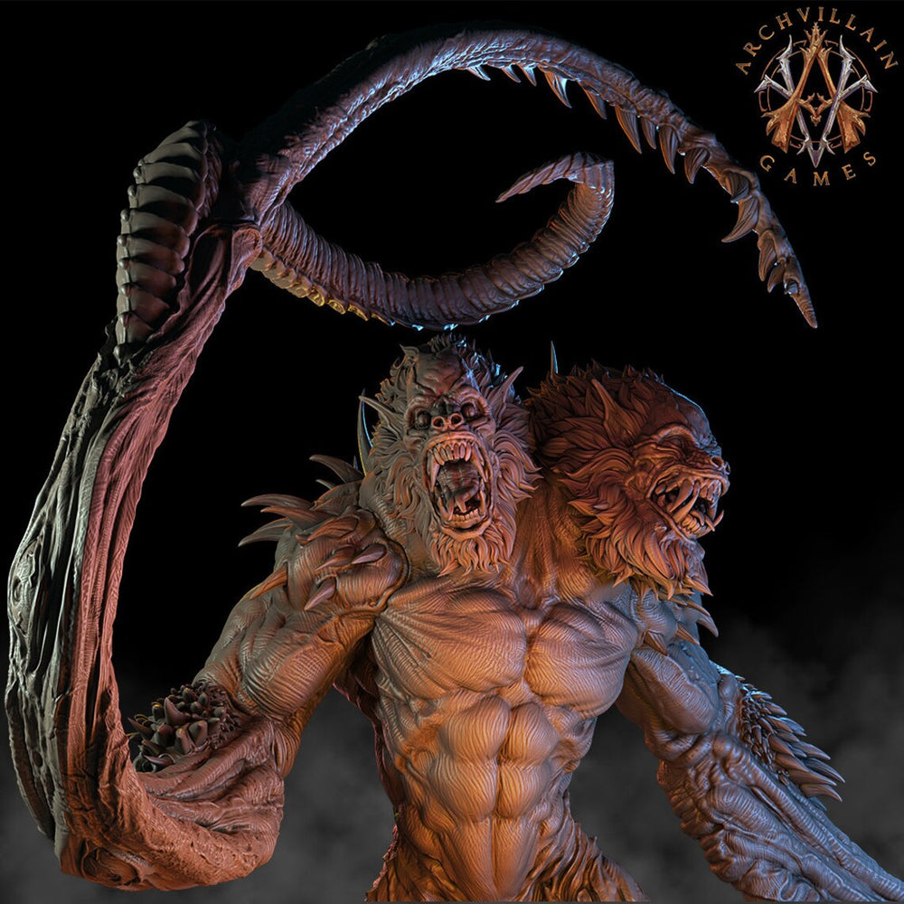 3D Printed Archvillain Games Demogorgon Legendary Magma Lords 28 32mm D&D (Online Only)