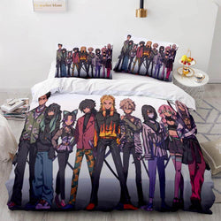 Demon Slayer Bedding Set Cosplay Quilt Cover Without Filler (Online Order Only)