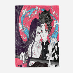 Demon Slayer Blanket Flannel Throw Room Decoration (Online Order Only)