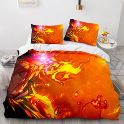Demon Slayer Cosplay Bedding Set Quilt Cover Without Filler (Online Order Only)