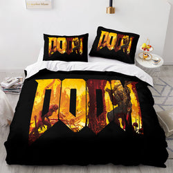 Demon Slayer Cosplay Bedding Set Quilt Cover Without Filler (Online Order Only)