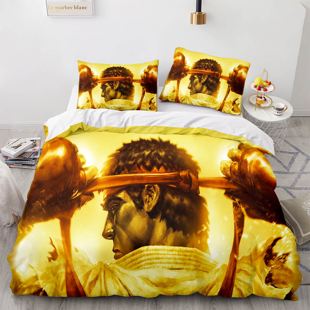 Demon Slayer Cosplay Bedding Set Quilt Cover Without Filler (Online Order Only)