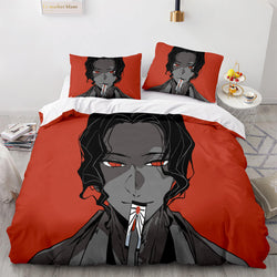 Demon Slayer Cosplay Bedding Set Quilt Cover Without Filler (Online Order Only)