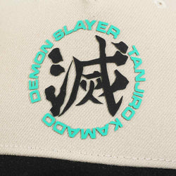 Demon Slayer Tanjiro Kamado Curved Bill Snapback Hat (Online Order Only)