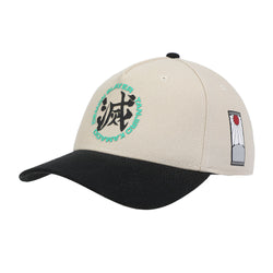 Demon Slayer Tanjiro Kamado Curved Bill Snapback Hat (Online Order Only)