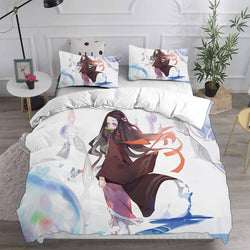 Demon Slayer Kimetsu no Yaiba Bedding Set Duvet Cover Quilt Bed Sets (Online Order Only)