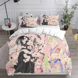 Demon Slayer Kimetsu no Yaiba Bedding Set Duvet Covers Quilt Bed Sets (Online Order Only)