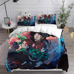Demon Slayer Kimetsu no Yaiba Bedding Set Duvet Covers Quilt Bed Sets (Online Order Only)