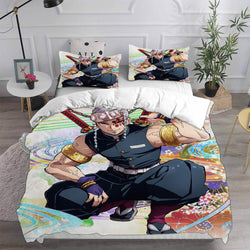 Demon Slayer Kimetsu no Yaiba Bedding Set Duvet Covers Quilt Bed Sets (Online Order Only)
