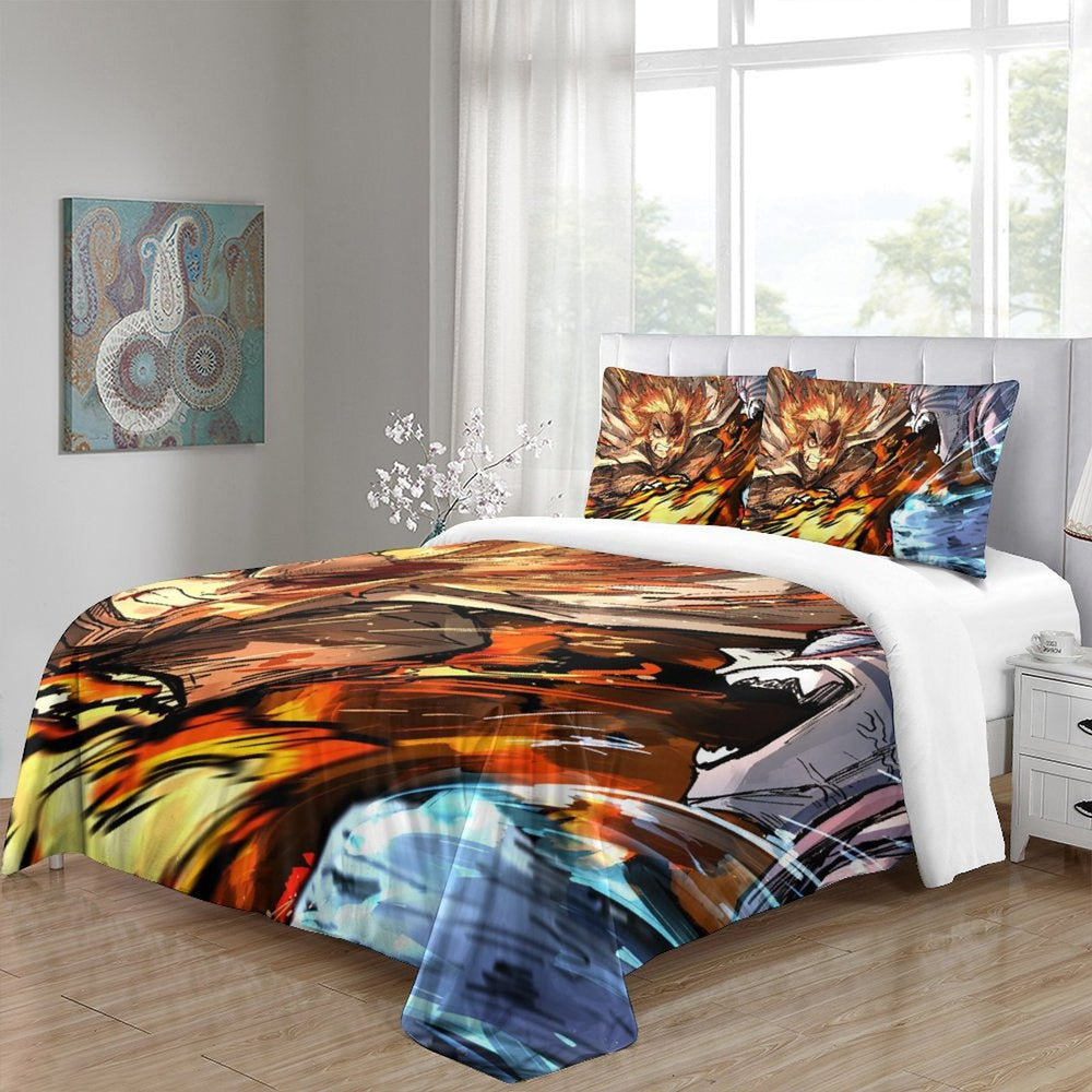 Demon Slayer Kimetsu no Yaiba Bedding Set Quilt Duvet Cover Without Filler (Online Order Only)