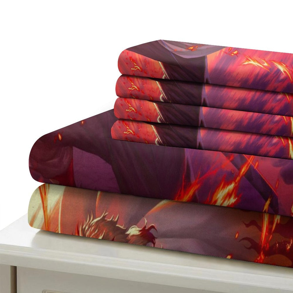 Demon Slayer Kimetsu no Yaiba Bedding Set Quilt Duvet Cover Without Filler (Online Order Only)