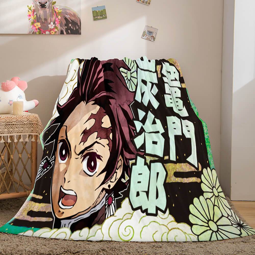 Demon Slayer Flannel Fleece Blanket (Online Order Only)