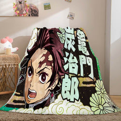 Demon Slayer Flannel Fleece Blanket (Online Order Only)