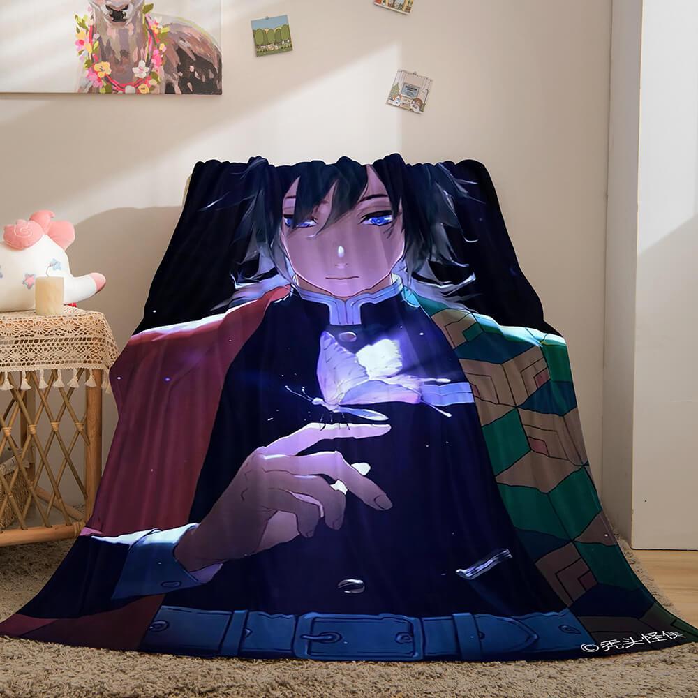 Demon Slayer Flannel Fleece Blanket (Online Order Only)