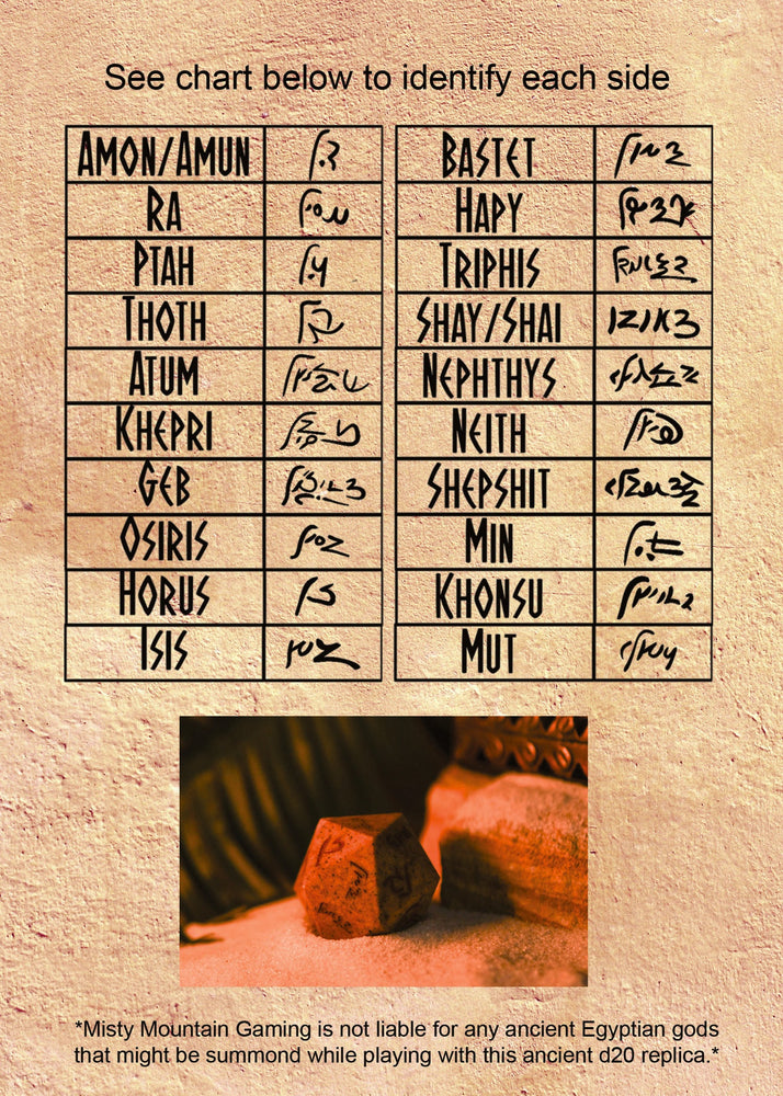 PRE-ORDER || Demotic Limestone 30mm d20